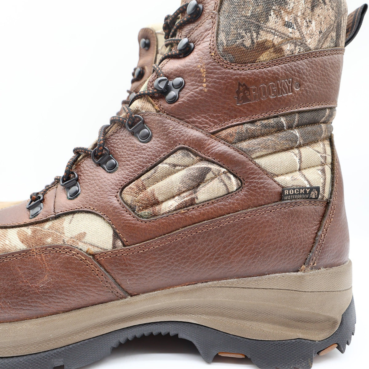 Rocky ErgoTuff Hunting Boots Mens 13 Camo Waterproof Insulated New FQ0004764 - take2supply