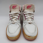 Nike Kiara II High Womens 6.5 Vintage 80s White Shy Pink Deadstock 4529 Korea - take2supply