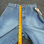 John Deere Y2K Carpenter Denim Shorts Boys 12 Stone Wash Cotton NWT Deadstock - take2supply