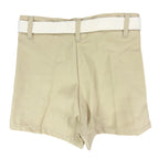 Toddy Winks Vintage 70s Twill Shorts Boys 6 Khaki Cotton Blend NWT - take2supply