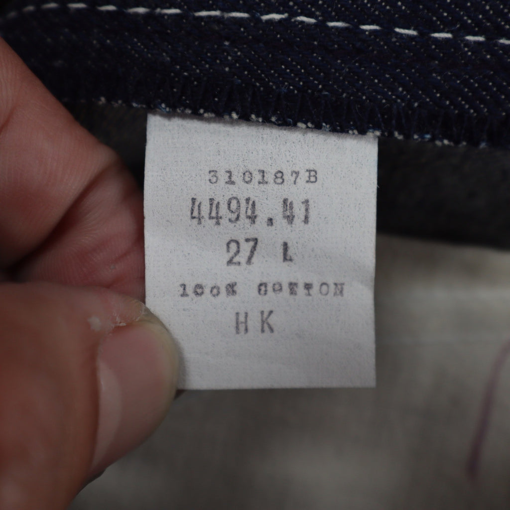 Key Jeans Vintage Womens 27 L Blue Embroidered Flare Jeans NWT - take2supply