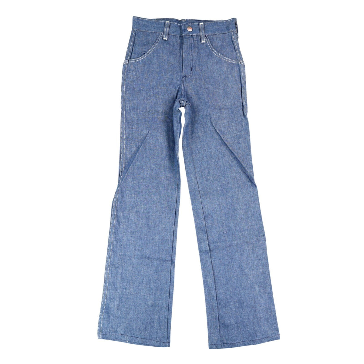 Vintage Young Maverick Boys Jeans 7 Regular Blue Straight Leg USA NWT - take2supply
