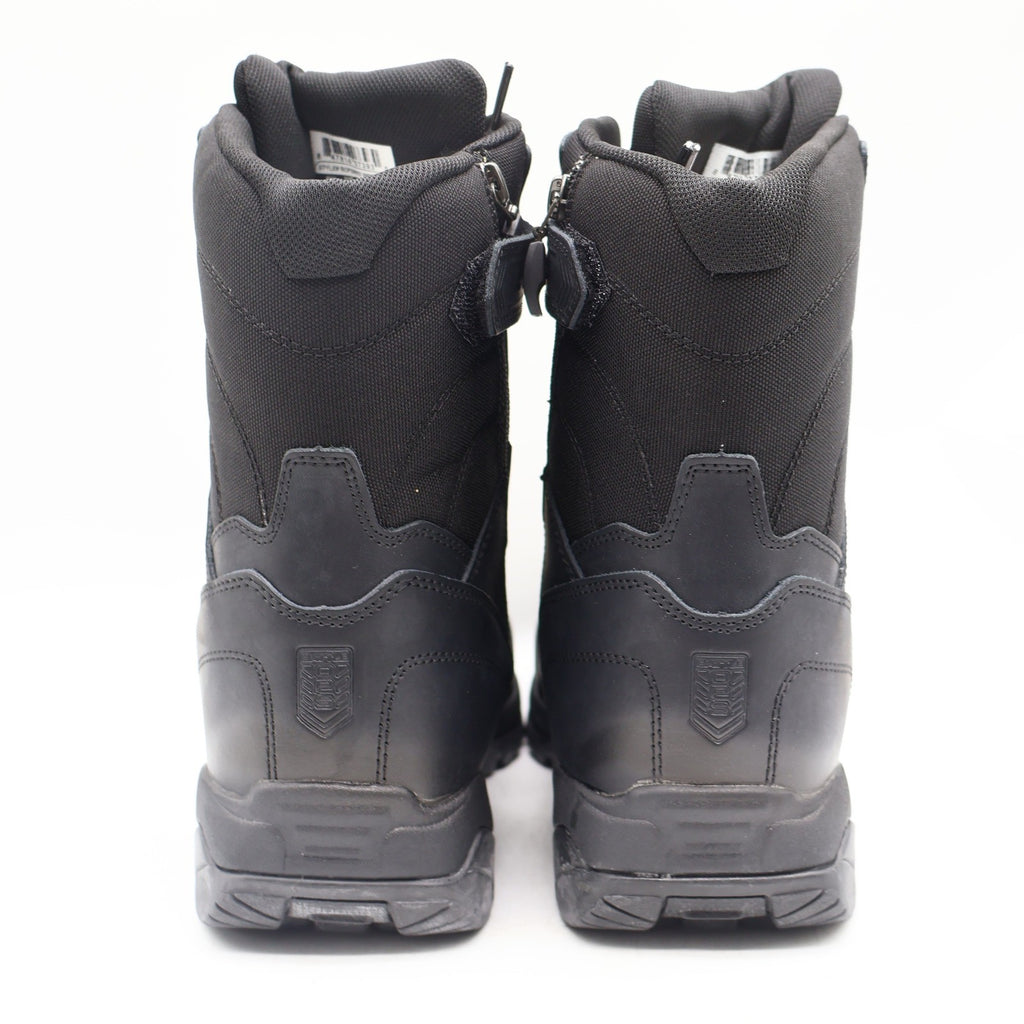Battle Ops Tactical Boot Mens 11 8-Inch Side-Zip Waterproof Composite Toe Black - take2supply