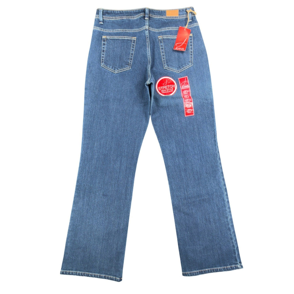 J Jeans Stretch Denim Pants Womens 12 Indigo Blue Premium New With Tags - take2supply