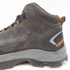 Worx by Red Wing Shoes 5401 Steel Toe Work Boots Mens 13 Black Orange Excellent - take2supply