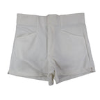 Swingster Athletic Shorts Mens L Vintage 70s White Polyester Visa Fabric USA - take2supply