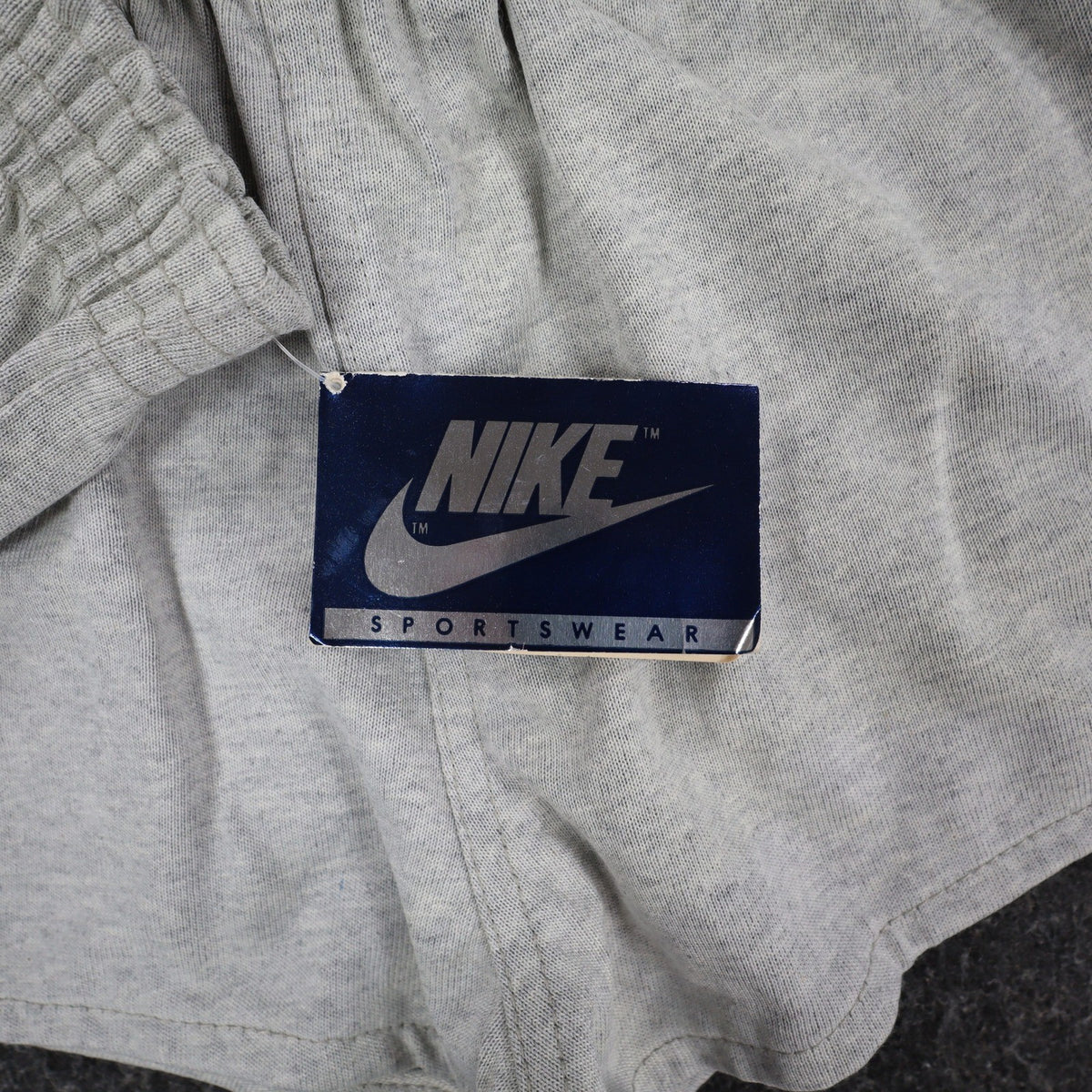 Nike Vintage Shorts Boys XL 18/20 80s 90s Grey Deadstock Made in USA 1386-74 - take2supply
