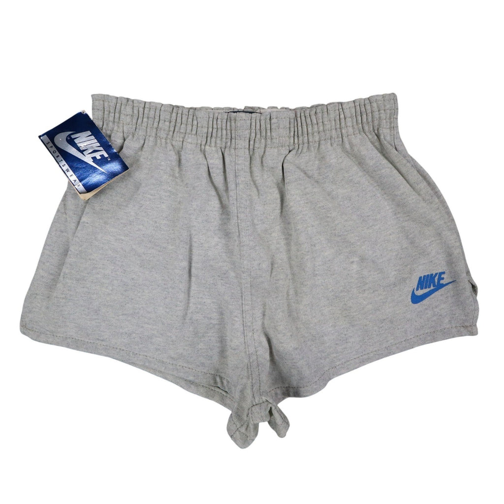 Nike Vintage Shorts Boys XL 18/20 80s 90s Grey Deadstock Made in USA 1386-74 - take2supply