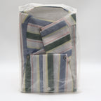 Jack Tar Shirt Boys 3T Blue Green Stripe Short Sleeve Button Down USA NWT - take2supply
