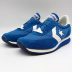 Converse Road Star Boy's Size 3 Vintage 80s Blue Nylon Suede Sneakers Deadstock - take2supply