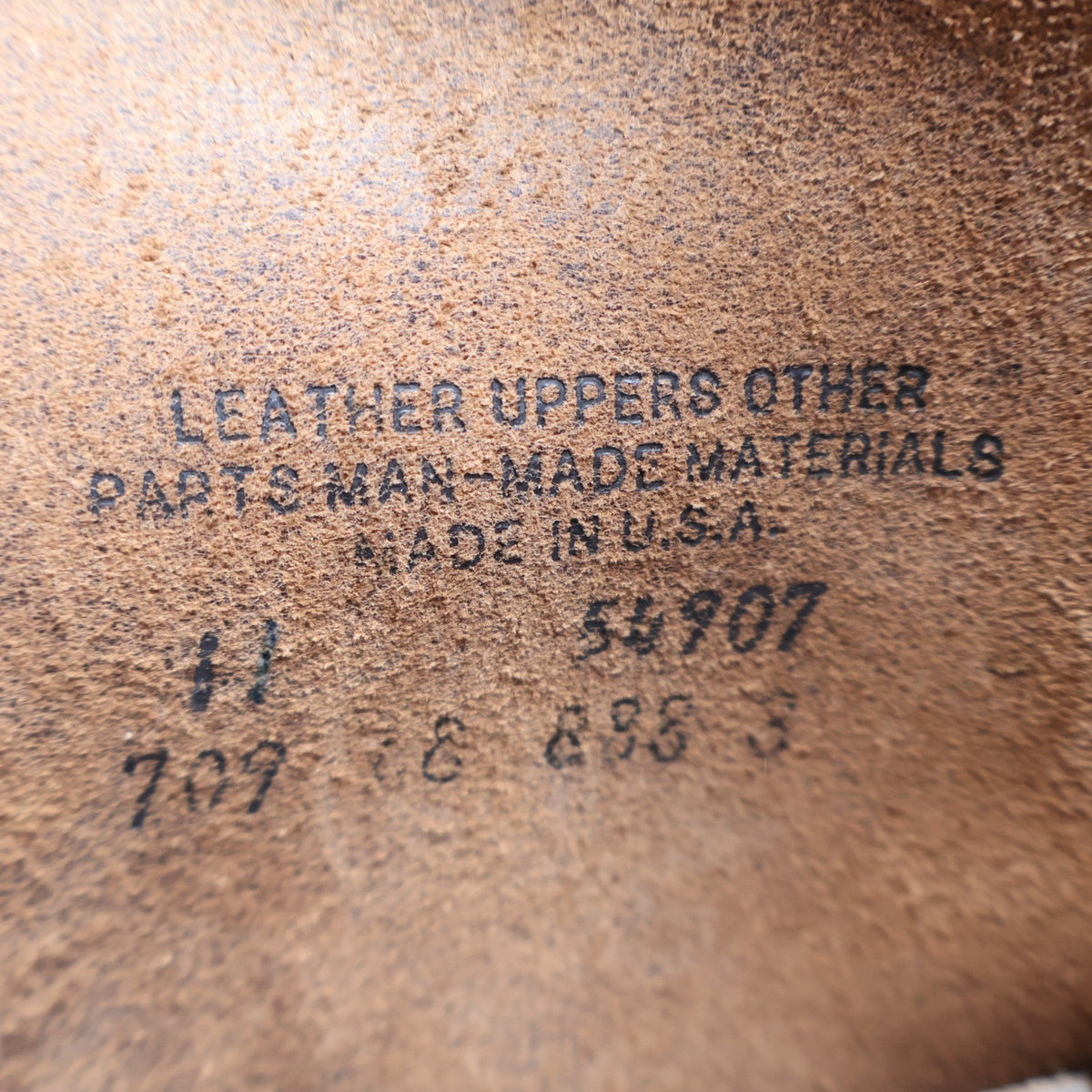 Walker Work Boots Mens 11 Vintage USA Leather Tan Brown Lace Up 8 Inch 709 NEW - take2supply