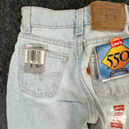 Levi's 550 Boys 5 Regular Light Wash Relaxed Vintage 90s Jeans - take2supply