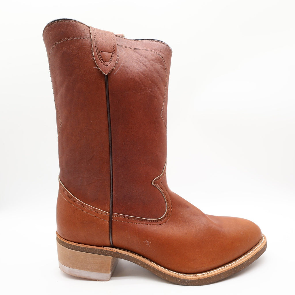 Laredo Vintage Western Boots Mens 9EE Brown Leather Deadstock NWT - take2supply