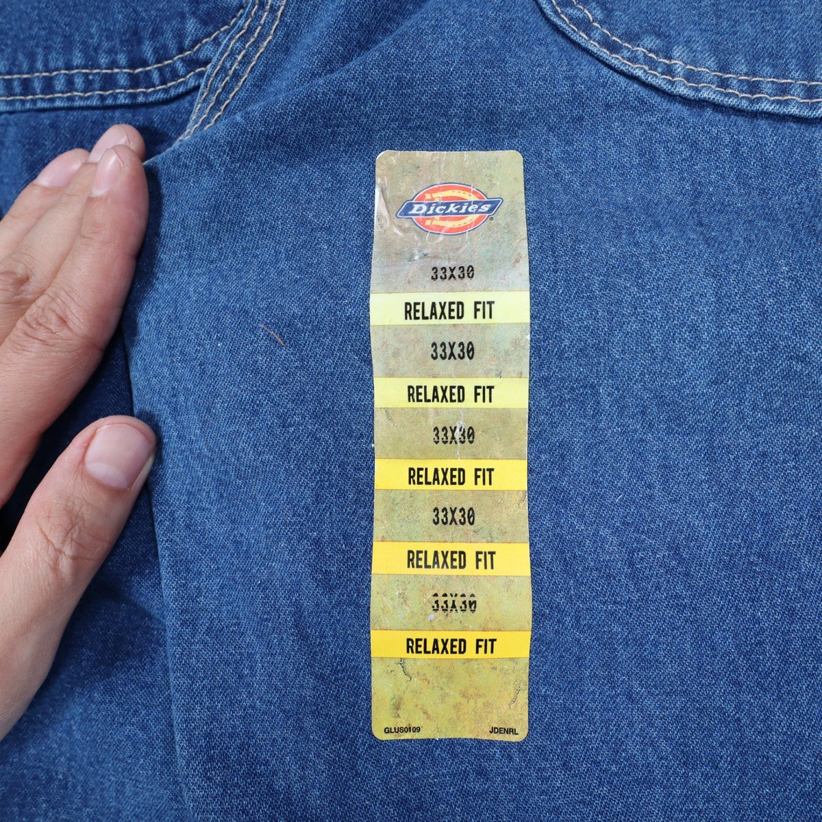 Dickies Carpenter Jeans Mens 33x30 Relaxed Fit Blue Denim Workwear 19294SNB NWT - take2supply