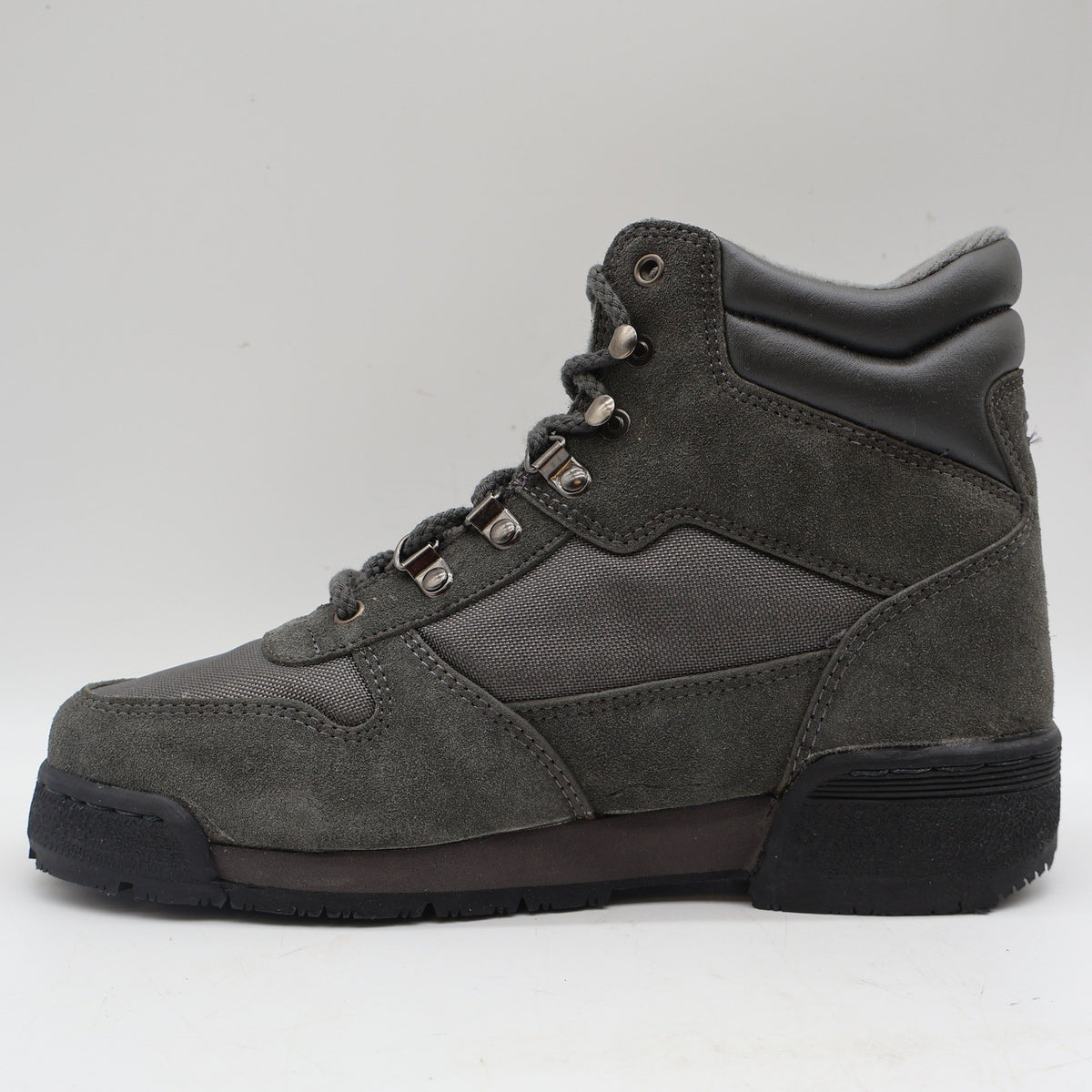 Lake Of The Woods 7000 Hiking Boots Mens 7M Vintage Deadstock Gray Leather Korea - take2supply