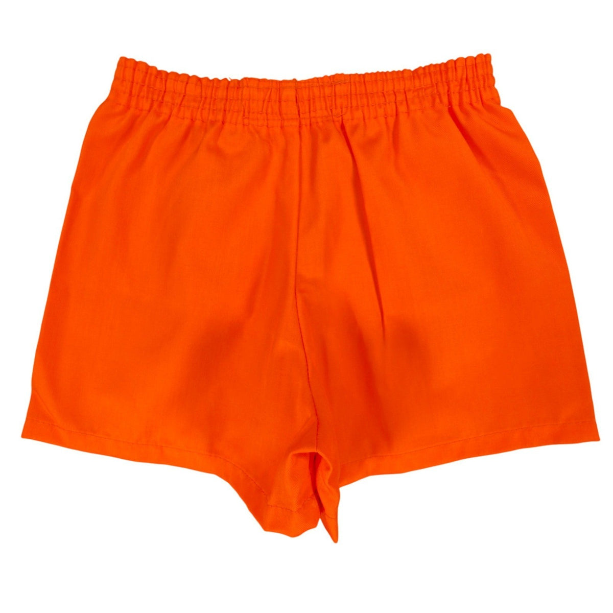 Fruit of the Loom Vintage 70s Gym Shorts Boys XS Orange Cotton NWT - take2supply