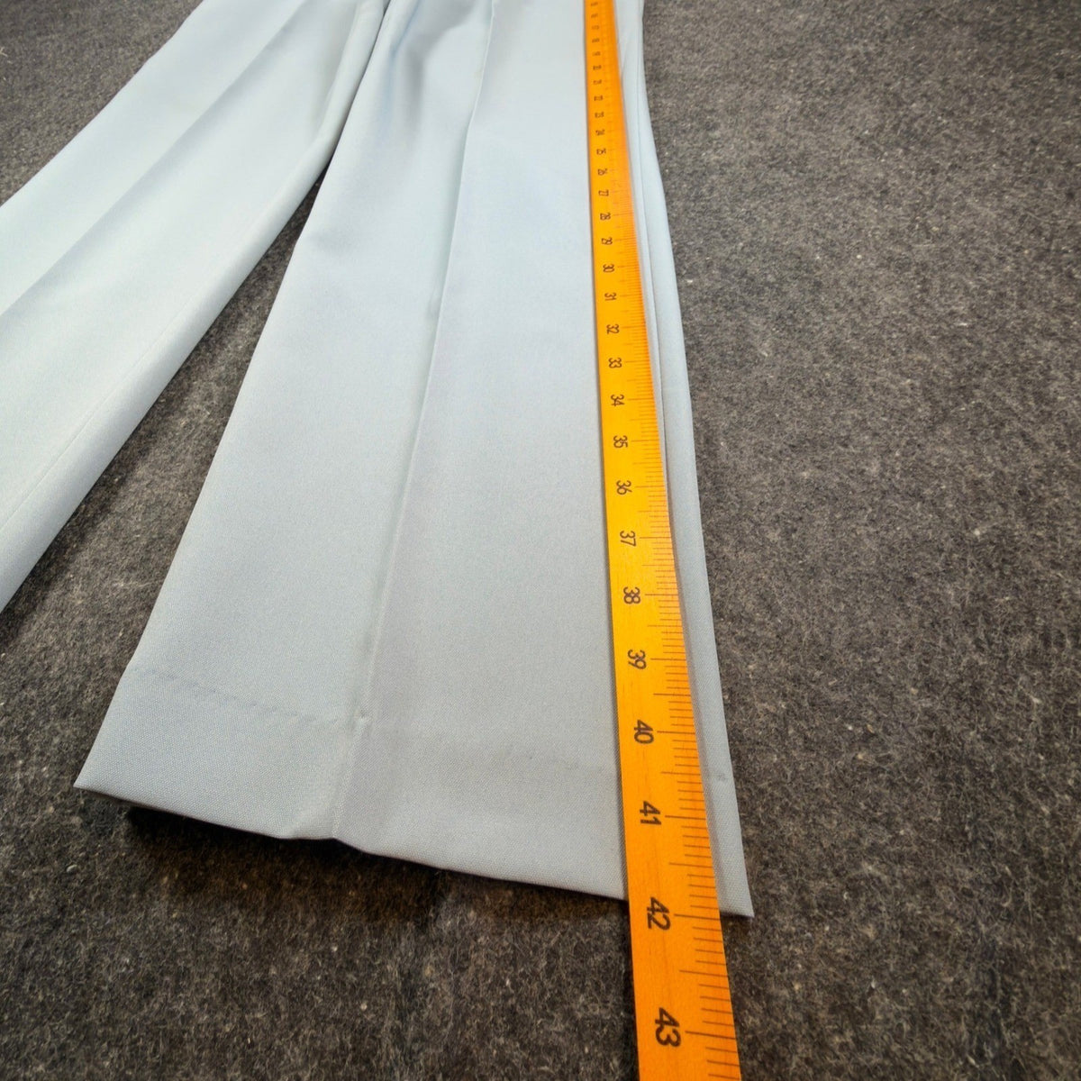 Dee Cee Vintage 70s Dress Pants Mens 32x32 Light Blue Slacks USA NOS NWT - take2supply