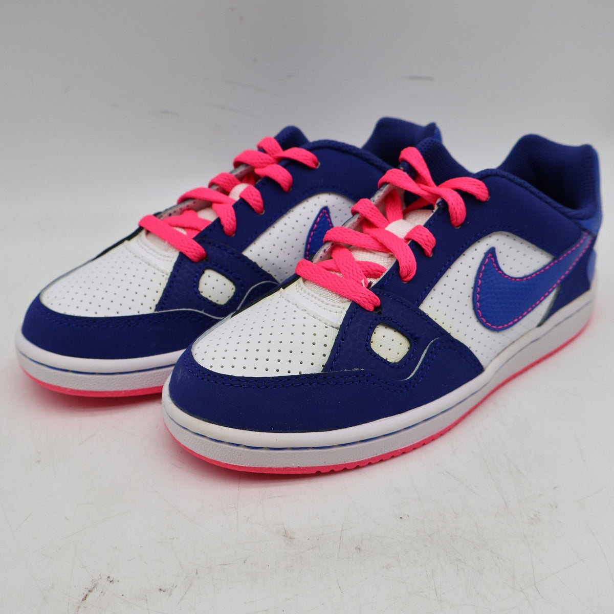 Nike Son of Force PS Sneaker 13C 2014 White Blue Pink Deadstock 616497-103 - take2supply