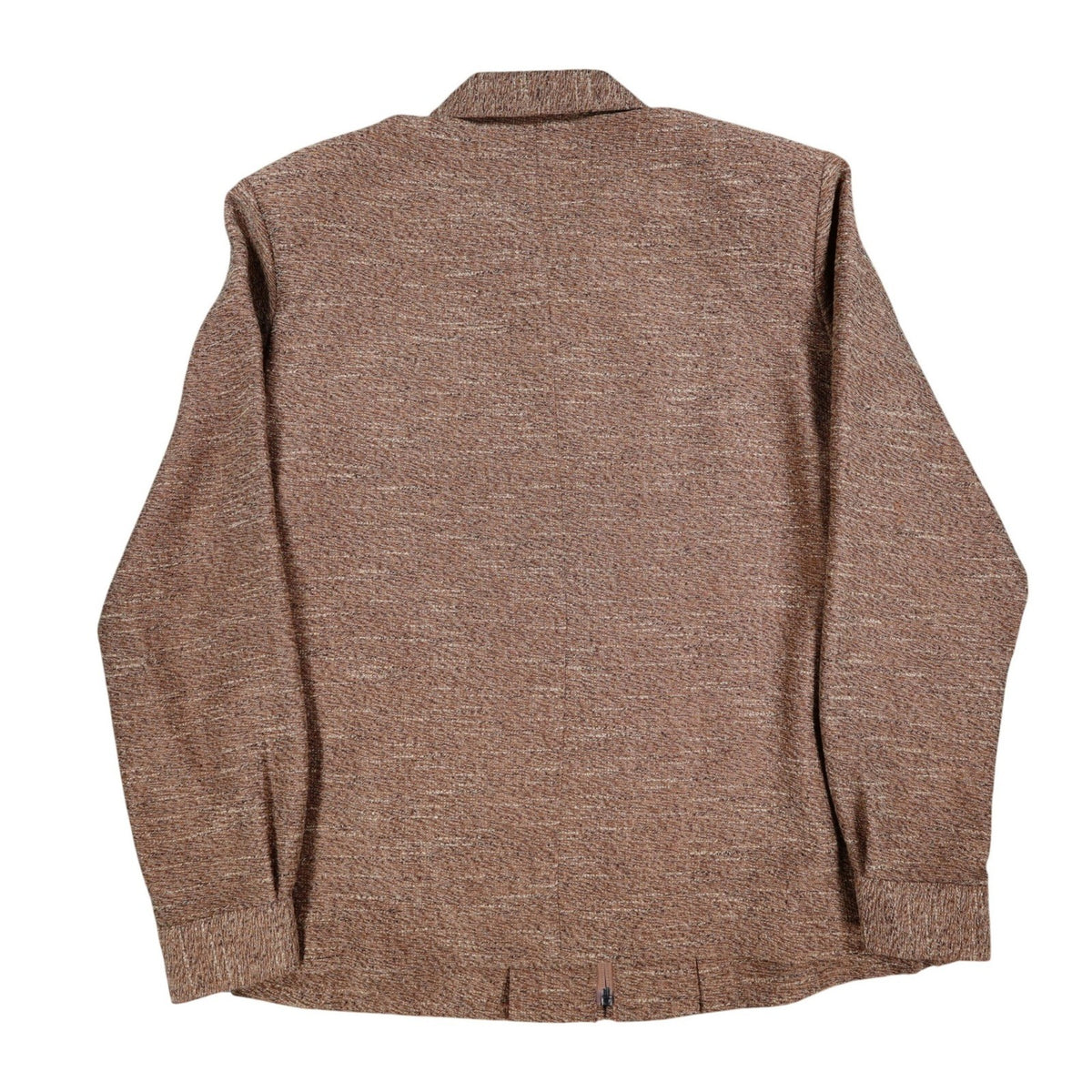 Erin London Jacket Womens S Camel Brown Textured Zip Front Collared NWT NOS - take2supply