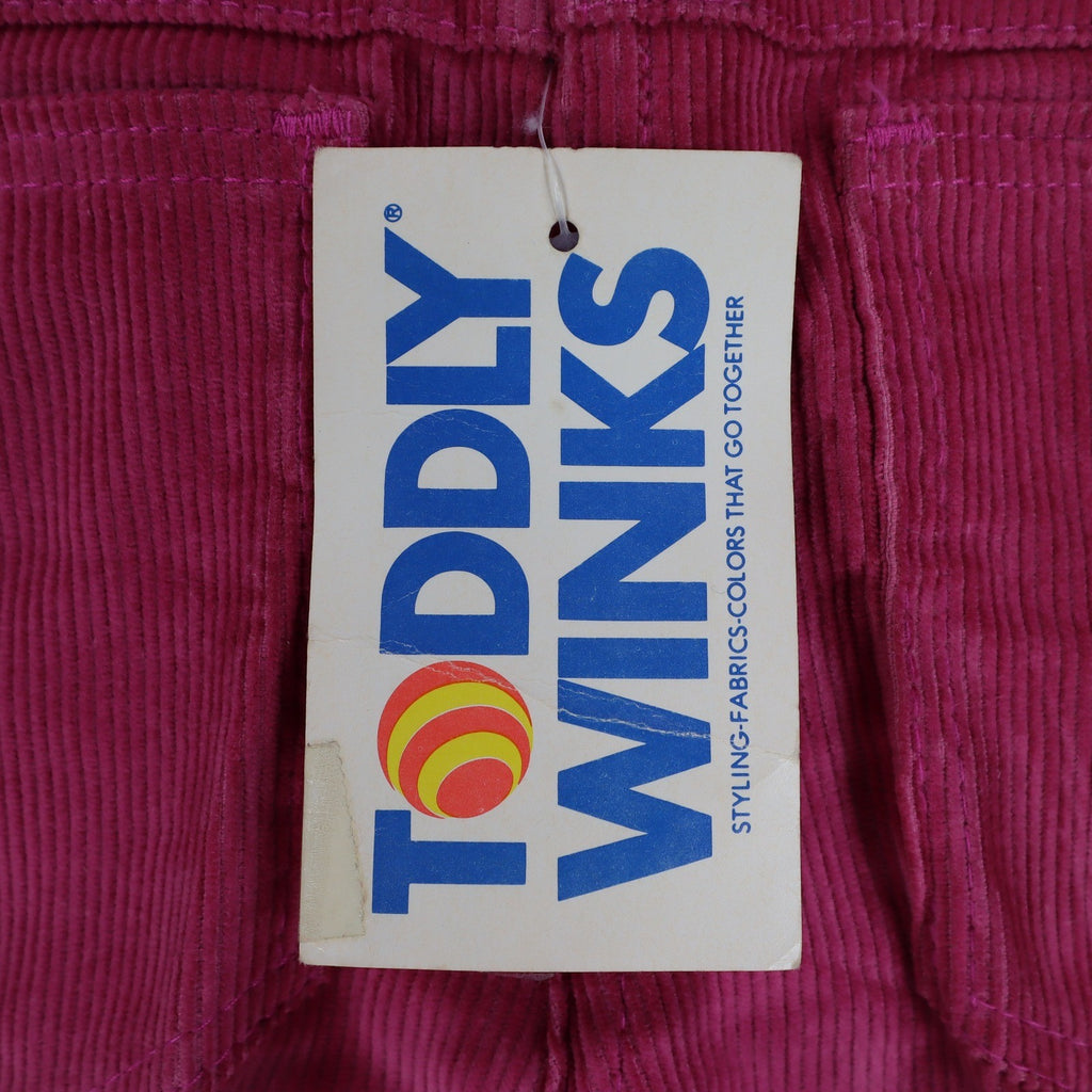 Toddly Winks Corduroy Pants Kids 5 Regular Pink Flare USA NWT NOS - take2supply