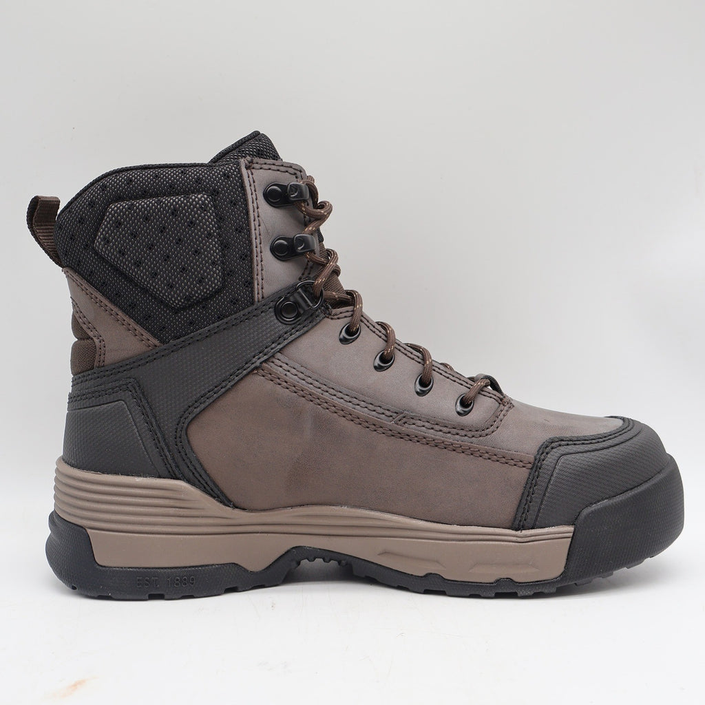 Carhartt Force Work Boots Mens 8.5 Brown Waterproof Leather Soft Toe CMA6046 NEW - take2supply