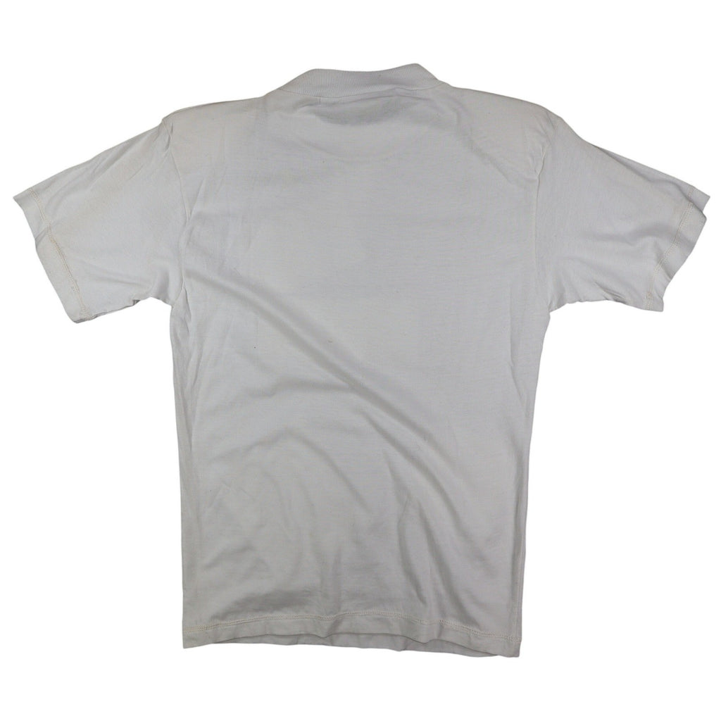 A'Milano Vintage 90s Jazz Graphic Tee Small White Single Stitch Deadstock NWT - take2supply