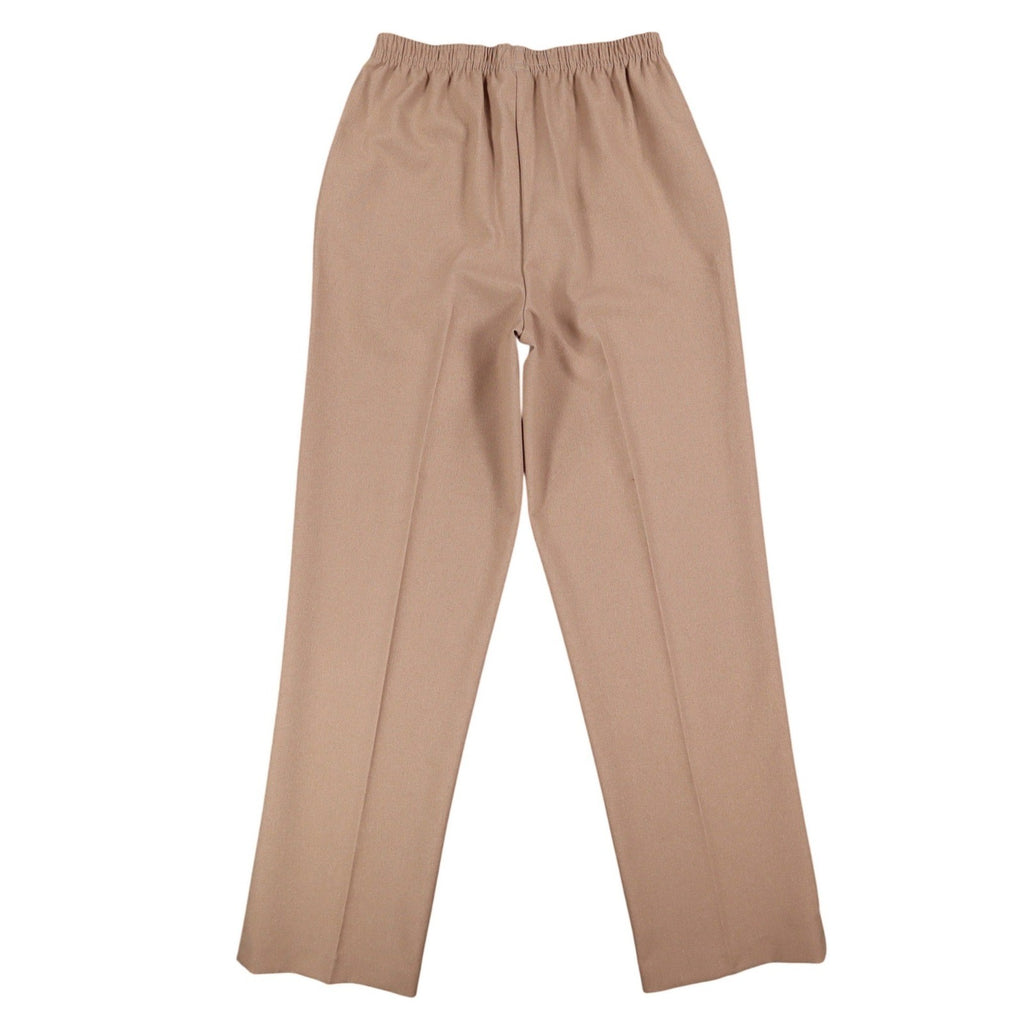 Southern Lady Pants Womens 12 Light Camel Pull On Straight Leg NWT NOS - take2supply