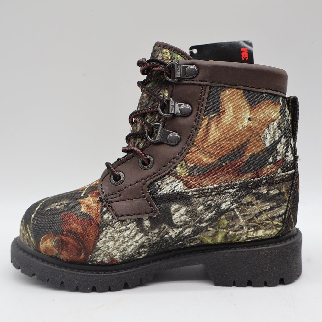 Rocky Bear Claw Boots Kids 10W Brown Camo Thinsulate Hunting Outdoor FQ0003410 - take2supply