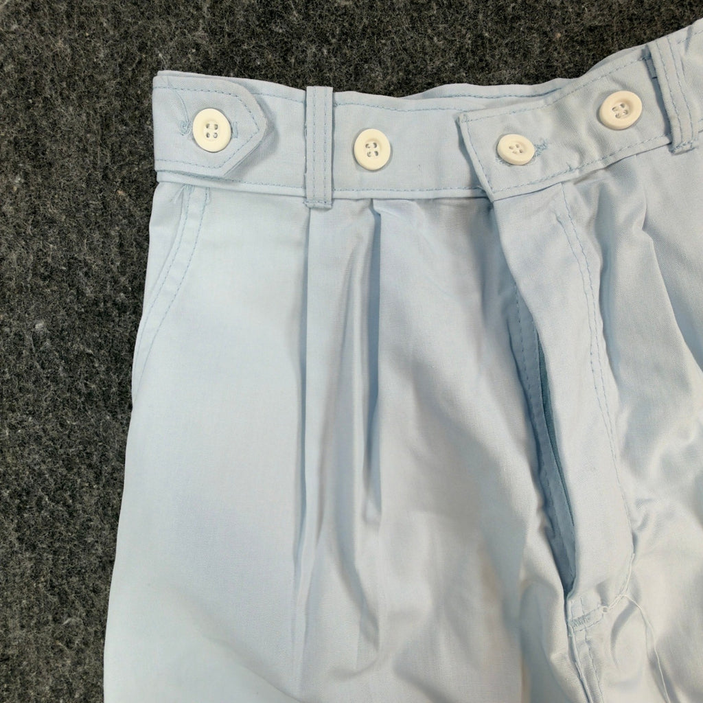 Vintage Sea Palms Shorts Womens 5-6 Light Blue High Waisted USA Deadstock NWT - take2supply