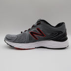 New Balance 680v4 Running Shoes Mens 10 Grey Red M680LG4 Techride ABZORB - take2supply
