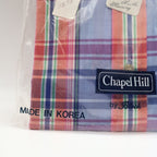 Chapel Hill by Block Shirt Mens XL Vintage Plaid Short Sleeve Button Down New - take2supply