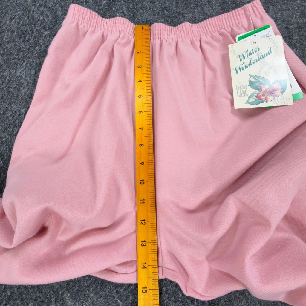 Cricket Lane Vintage 90s Pants Women 10 Rose Pink Polyester NWT Deadstock - take2supply