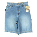 John Deere Y2K Carpenter Shorts Kids 12 Blue Denim NWT Stone Wash Workwear Denim - take2supply