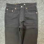 Levi's Vintage 90s 550 Relaxed Fit Jeans Mens 29x30 Black Denim NOS NWT - take2supply