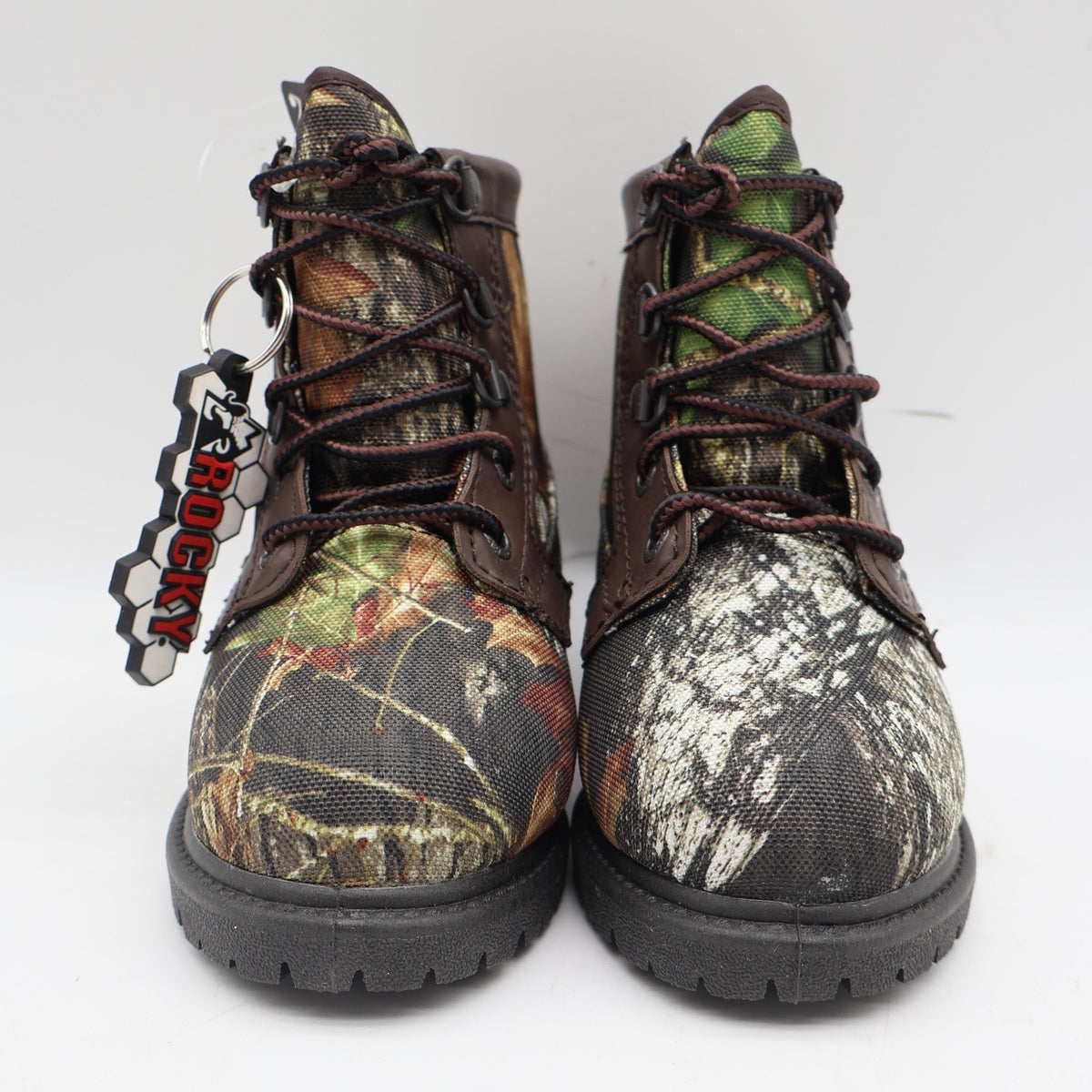 Rocky Bear Claw Boots Kids 10W Brown Camo Thinsulate Hunting Outdoor FQ0003410 - take2supply