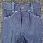 Vintage Clinchers Girls Jeans 8 Slim Blue Flare Leg USA Cotton NWT - take2supply