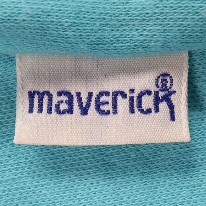 Maverick Vintage 80s Girls Large Aqua Blue Ringer Sleeveless T-Shirt NWT 1982 - take2supply