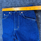 Lee Boys Straight Leg Jeans Size 12 Slim Vintage Blue Cotton Heavyweight Denim - take2supply