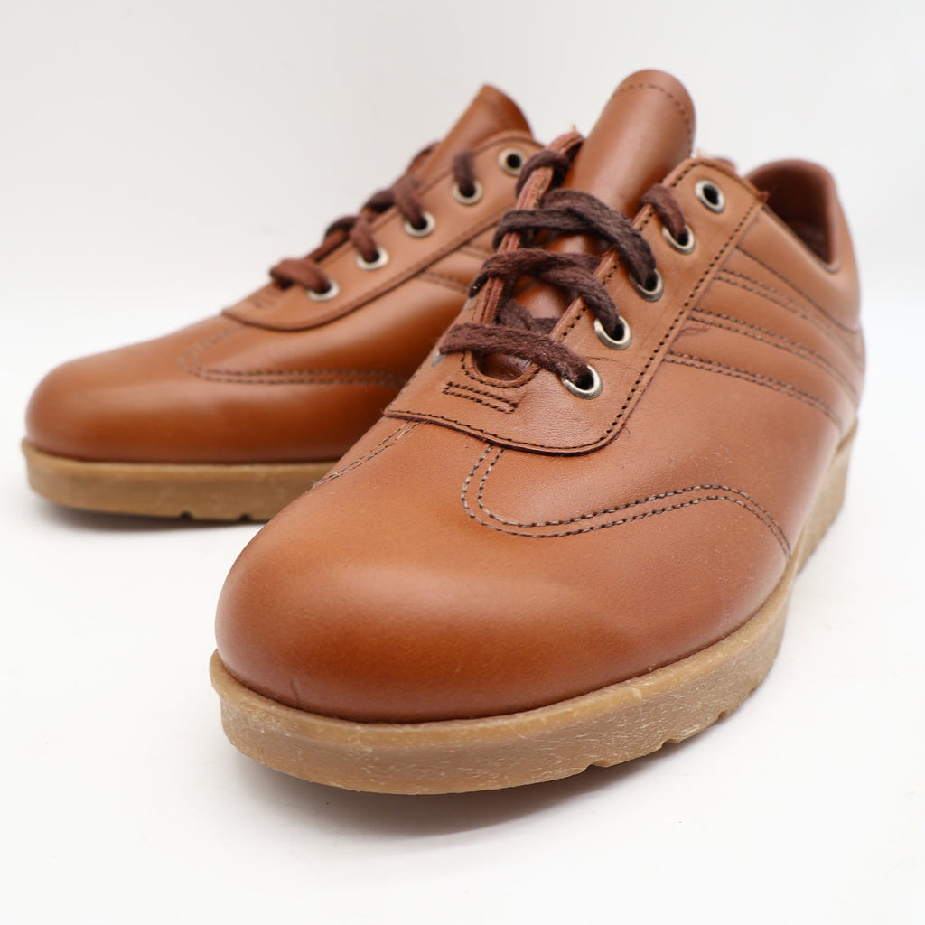 Walker Vintage 70s Leather Shoes Mens 8 D Brown Made in USA Deadstock 7216 - take2supply