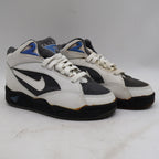 Nike Air Sonic Flight Mid Kids 2.5Y Vintage 1992 White Graphite Lake Blue 153039 - take2supply