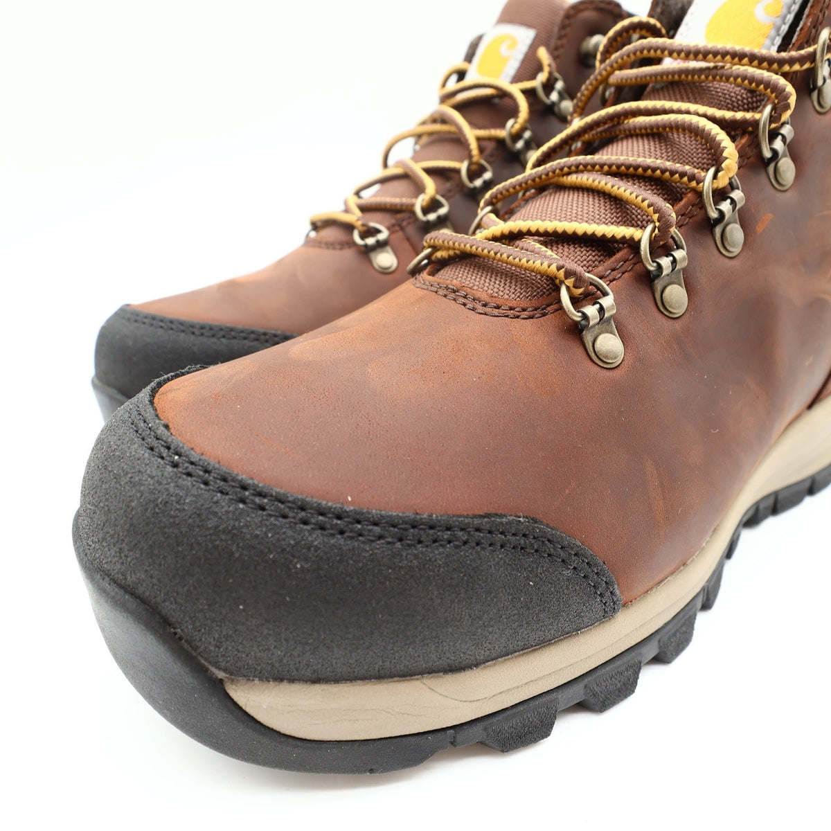 Carhartt Gilmore Work Boots Mens 10 M Brown Leather Alloy Toe Waterproof NWT - take2supply