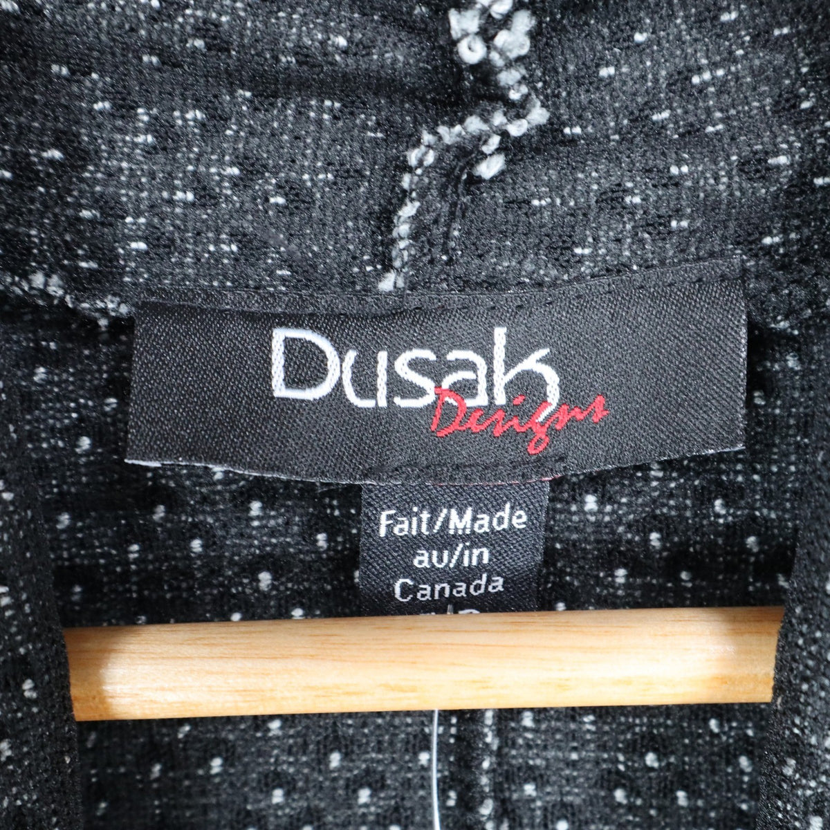 Dusak Designs Open Front Cardigan Womens S Textured Knit Made in Canada NWT - take2supply